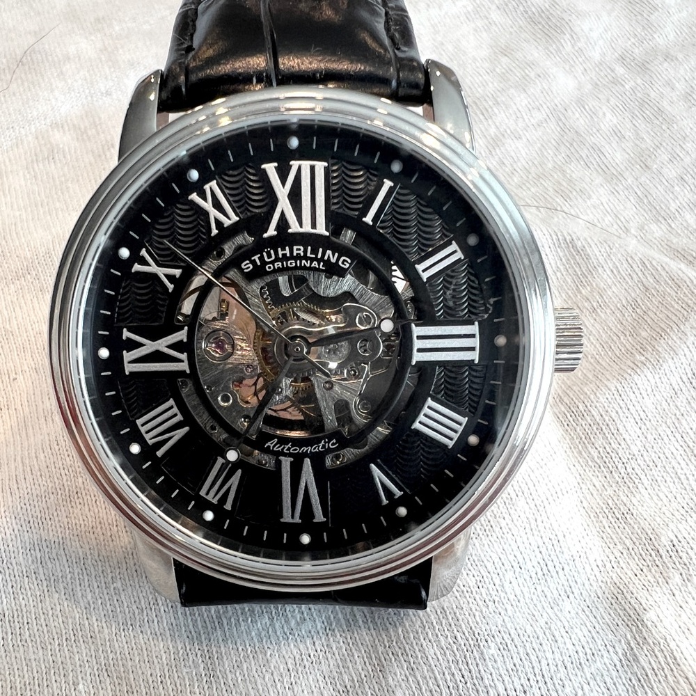 Stuhrling Original Automatic Skeleton Watch Model  #90050